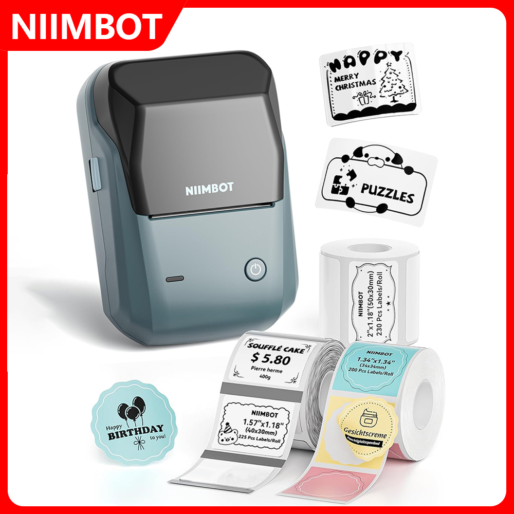 Commercial Book Printing Machines - NIIMBOT B1 2인치 휴대용 무선 열전사