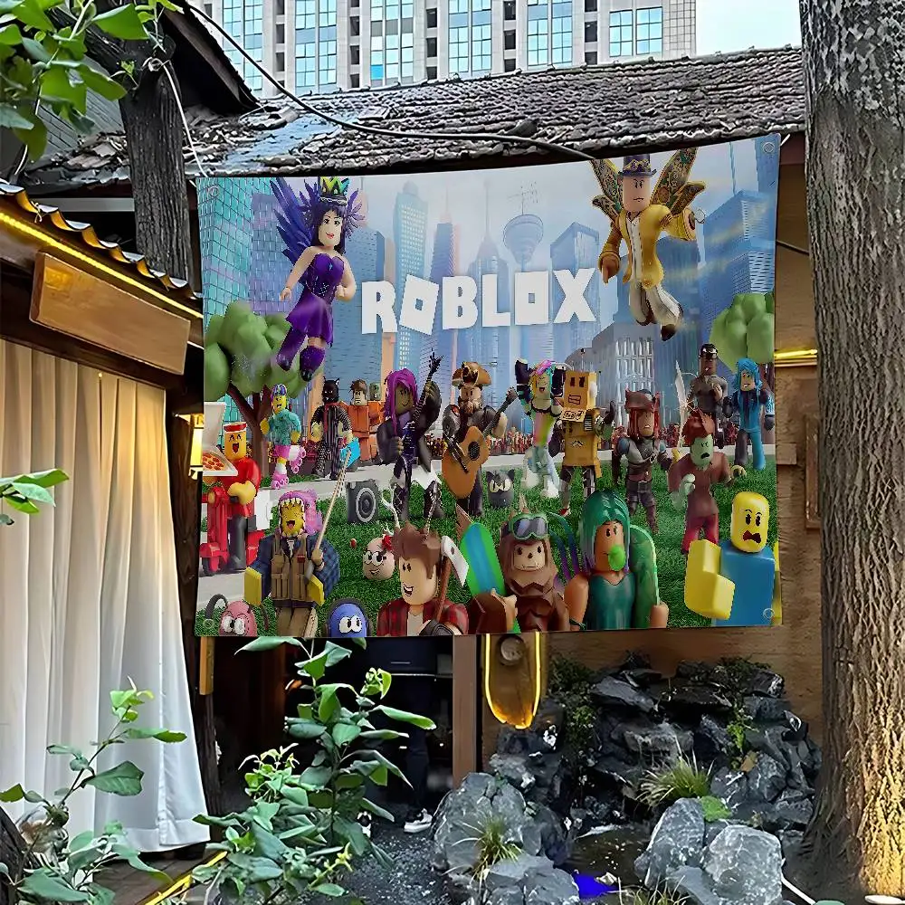 Commercial Printing Companies Usa - R-Roblox 게임 고급 인쇄 광고 깃발