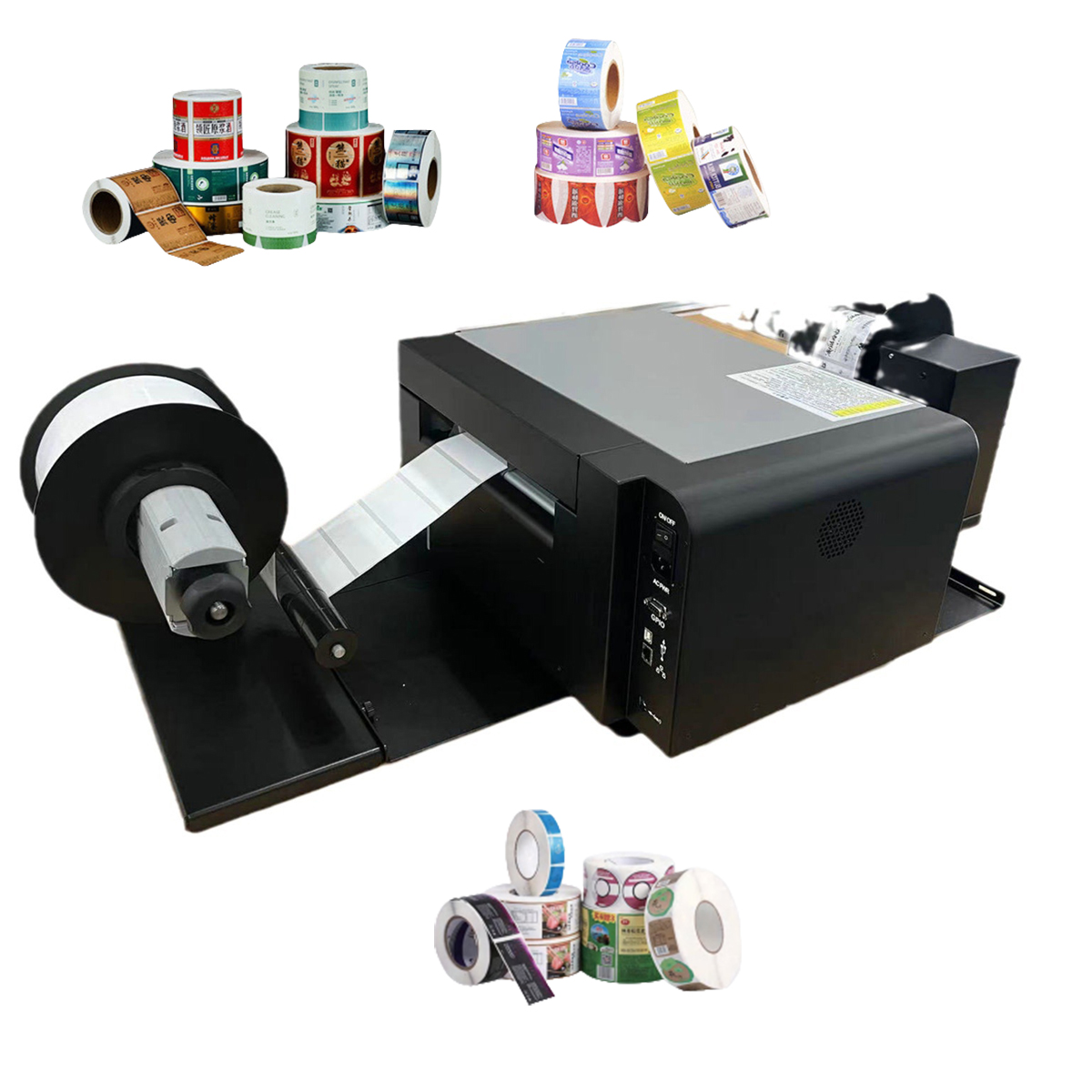 Commercial Digital Printing Machine - 롤투롤 디지털 컬러 라벨 프린터 잉크젯