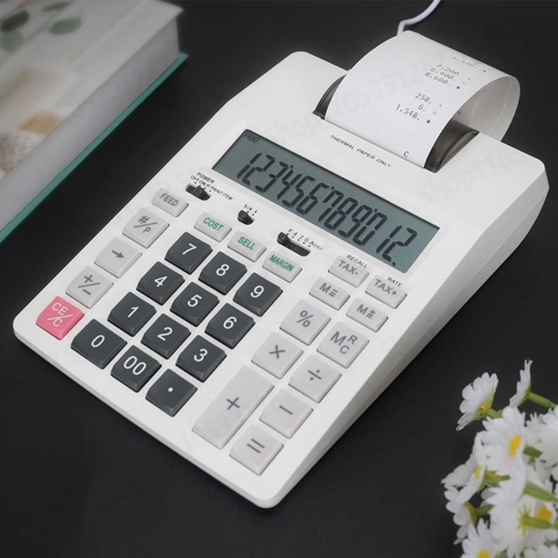 Commercial Printing Calculator - 대형 화면, 내마모성 인쇄, 계산기 잉크