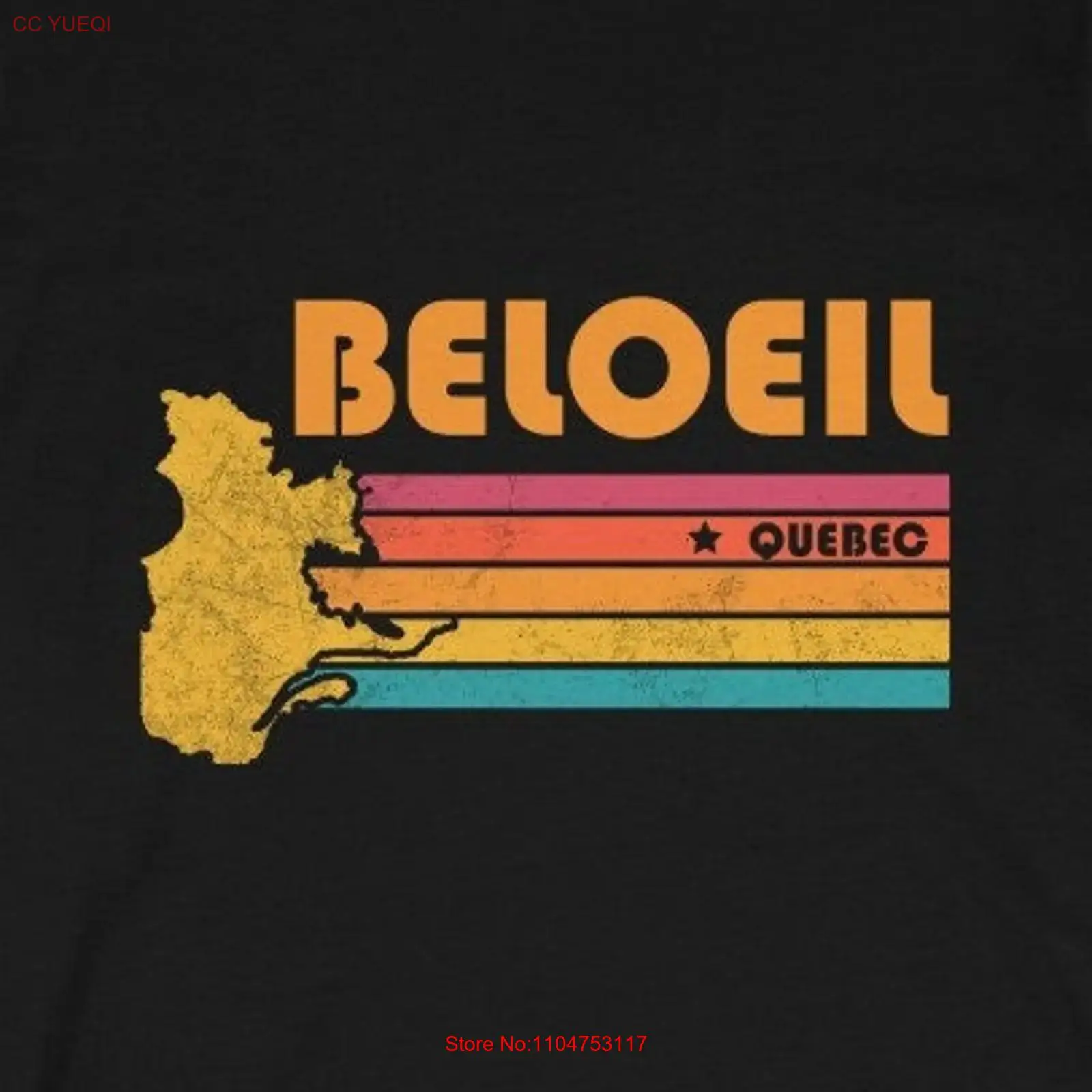 Beloeil 티셔츠 퀘벡 시티 레트로 아이디어 투어리 - Printing Qc 리뷰 및 가격