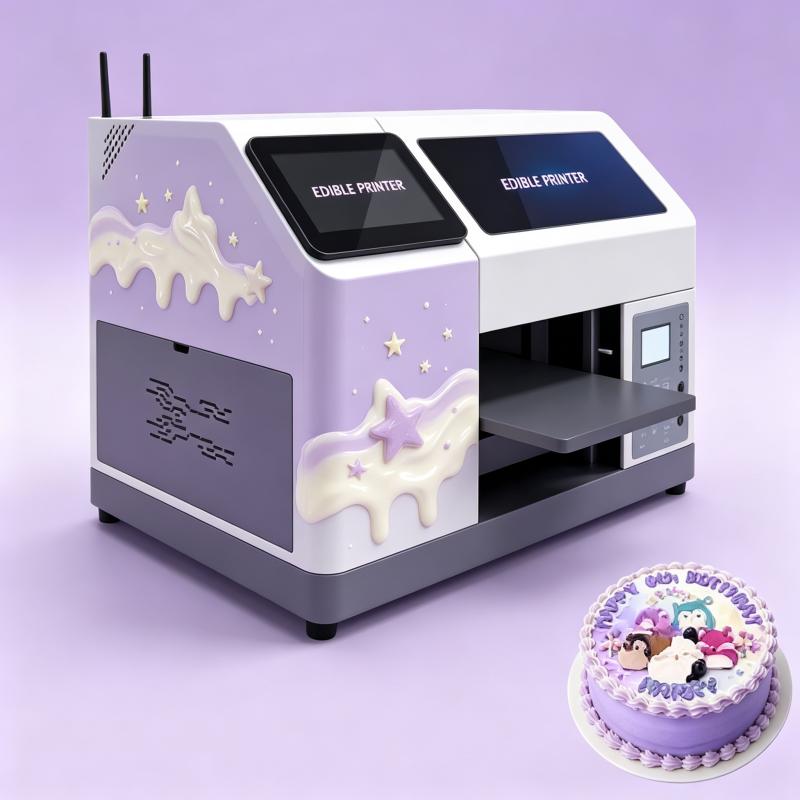 디지털 케이크 프린터 기계 식용 잉크 풀 컬러 이미지  - Commercial Digital Printing Machine 리뷰 및 가격