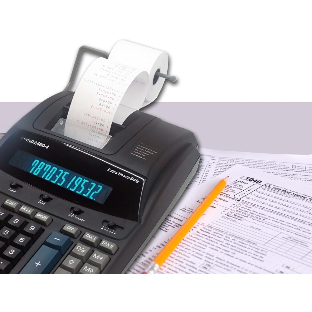 12자리 대형 상업용 계산기, 고속 처리 기능을 갖춘  - Commercial Printing Calculator 리뷰 및 가격