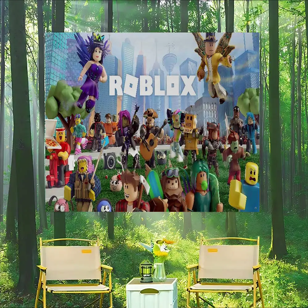 R-Roblox 게임 고급 인쇄 광고 깃발 회사 파티  - Commercial Printing Companies Usa 리뷰 및 가격