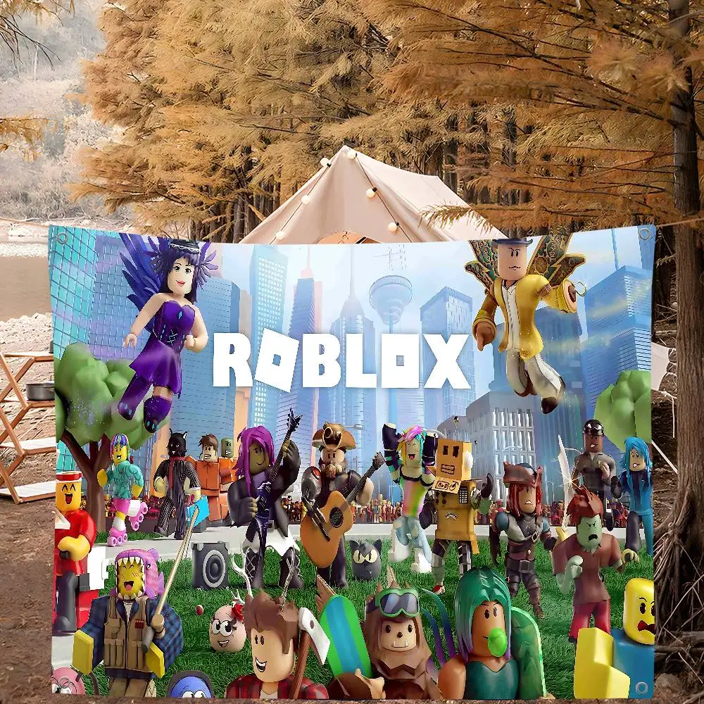 R-Roblox 게임 고급 인쇄 광고 깃발 회사 파티  - Commercial Printing Companies Usa 리뷰 및 가격