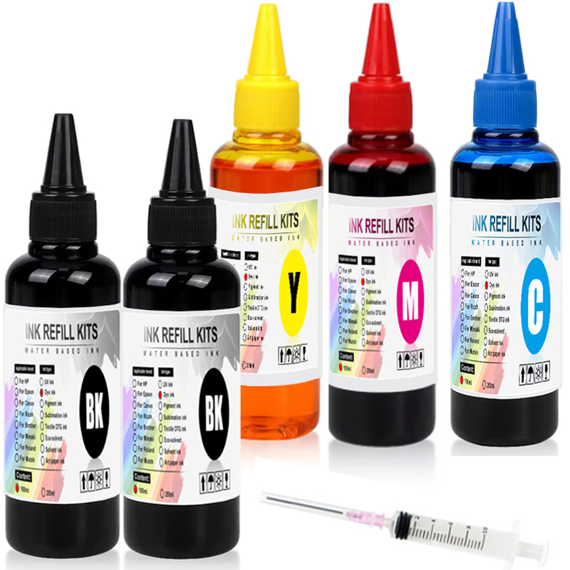 100ml 범용 염료 잉크 BK C M Y 키트 HP  - Sublimation Ink 100Ml 리뷰 및 가격