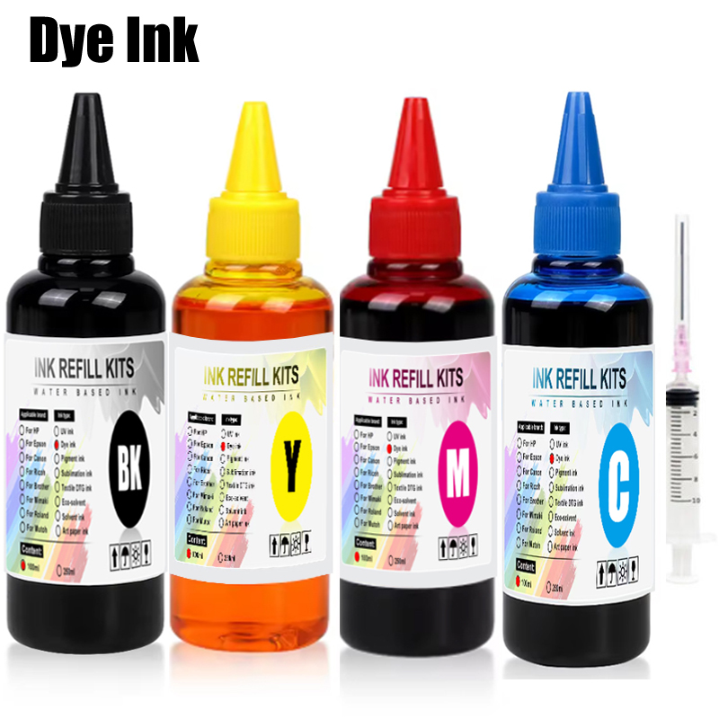 100ml 범용 염료 잉크 BK C M Y 키트 HP  - Sublimation Ink 100Ml 리뷰 및 가격