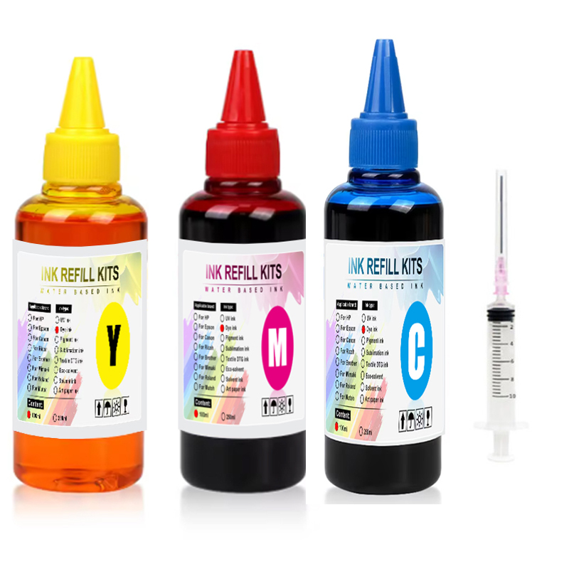 100ml 범용 염료 잉크 BK C M Y 키트 HP  - Sublimation Ink 100Ml 리뷰 및 가격