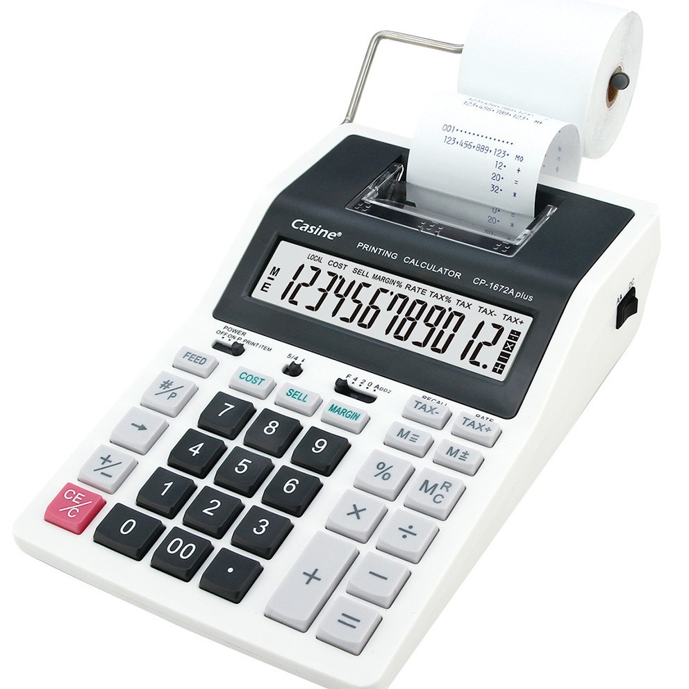 카신 오피스 금융 흑백 인쇄 계산기 은행 슈퍼가죽 은행 - Commercial Printing Calculator 리뷰 및 가격