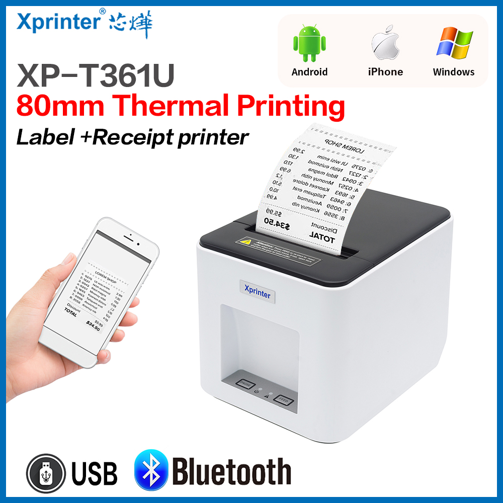 Xprinter 바코드 스티커 영수증 프린터 지지대,  - Commercial Book Printing Machines 리뷰 및 가격