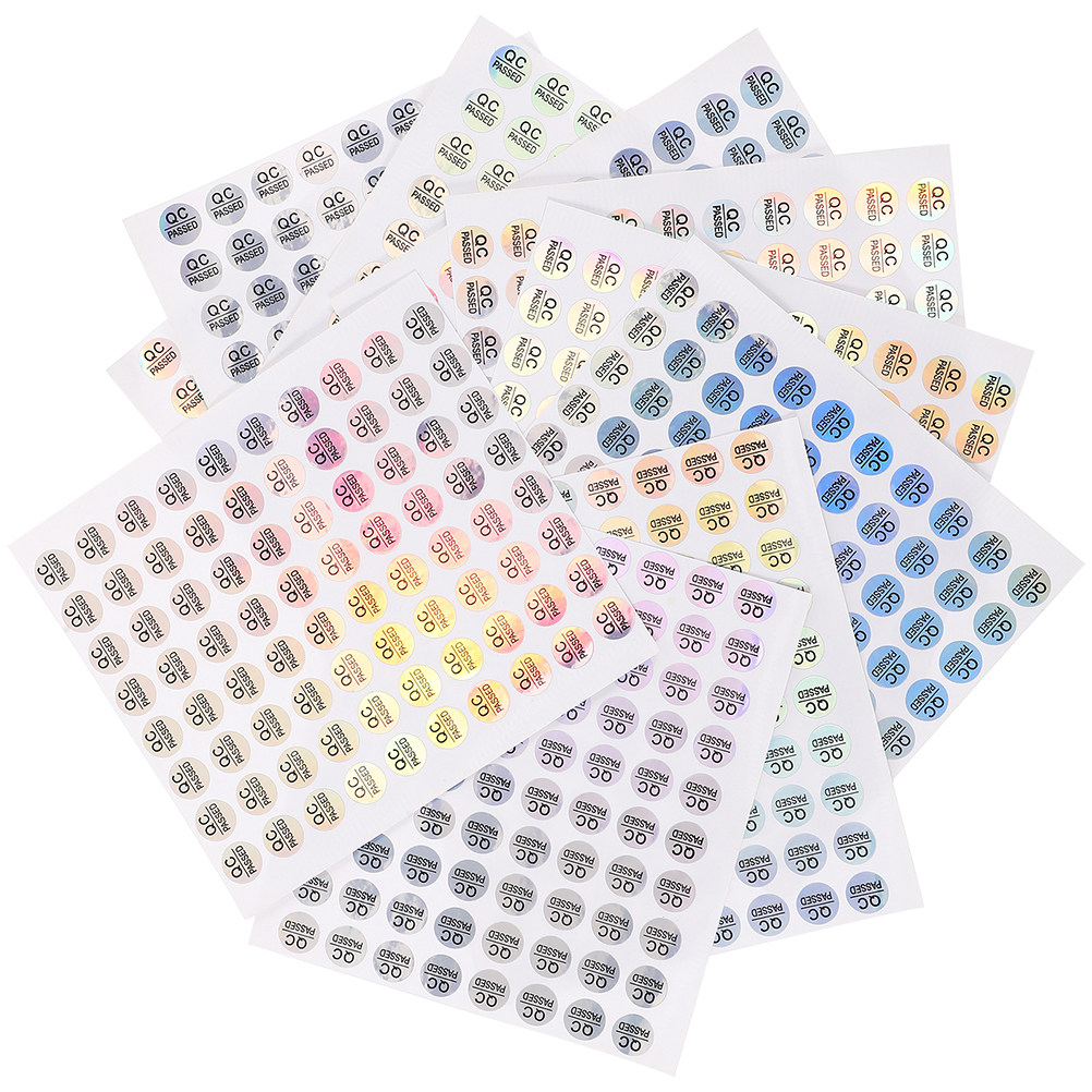 1600개입, 투명 인쇄, 품질 검사 통과 스티커, 다 - Printing Qc 리뷰 및 가격